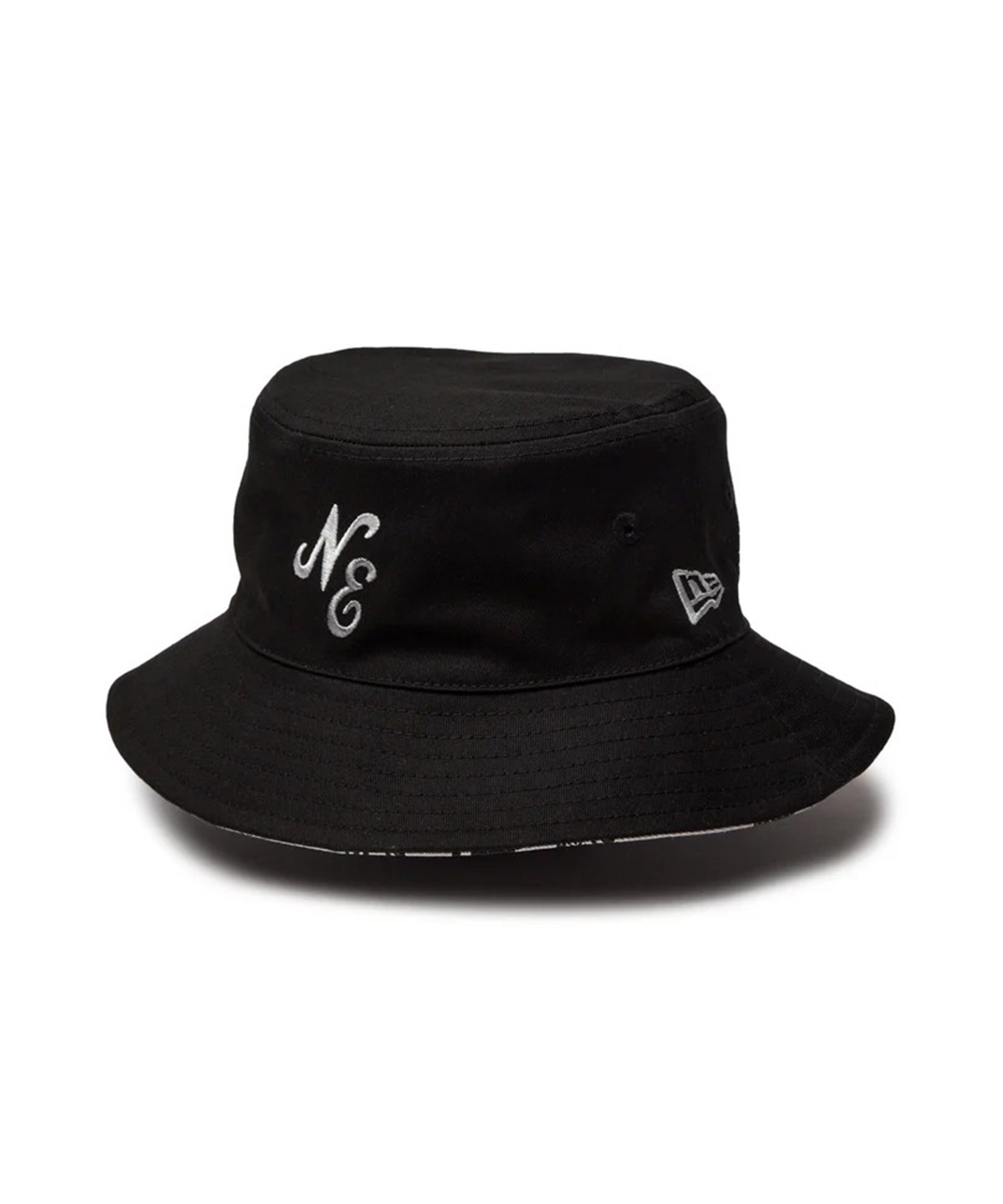 NEW ERA サザエさん バケットハット ブラック M/L NEW ERA ニューエラ ハット キッズ ジュニア 子供 バケハ バケット