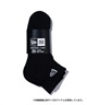 NEW ERA ニューエラ キッズ 靴下 3足組 ソックス アンクル 3ペア ブラック K14518191(BLK-21cm)