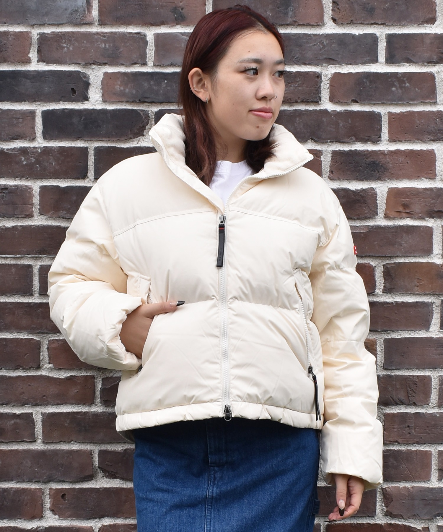 HUNTER ハンター アウター ダウンジャケット レディース パファー