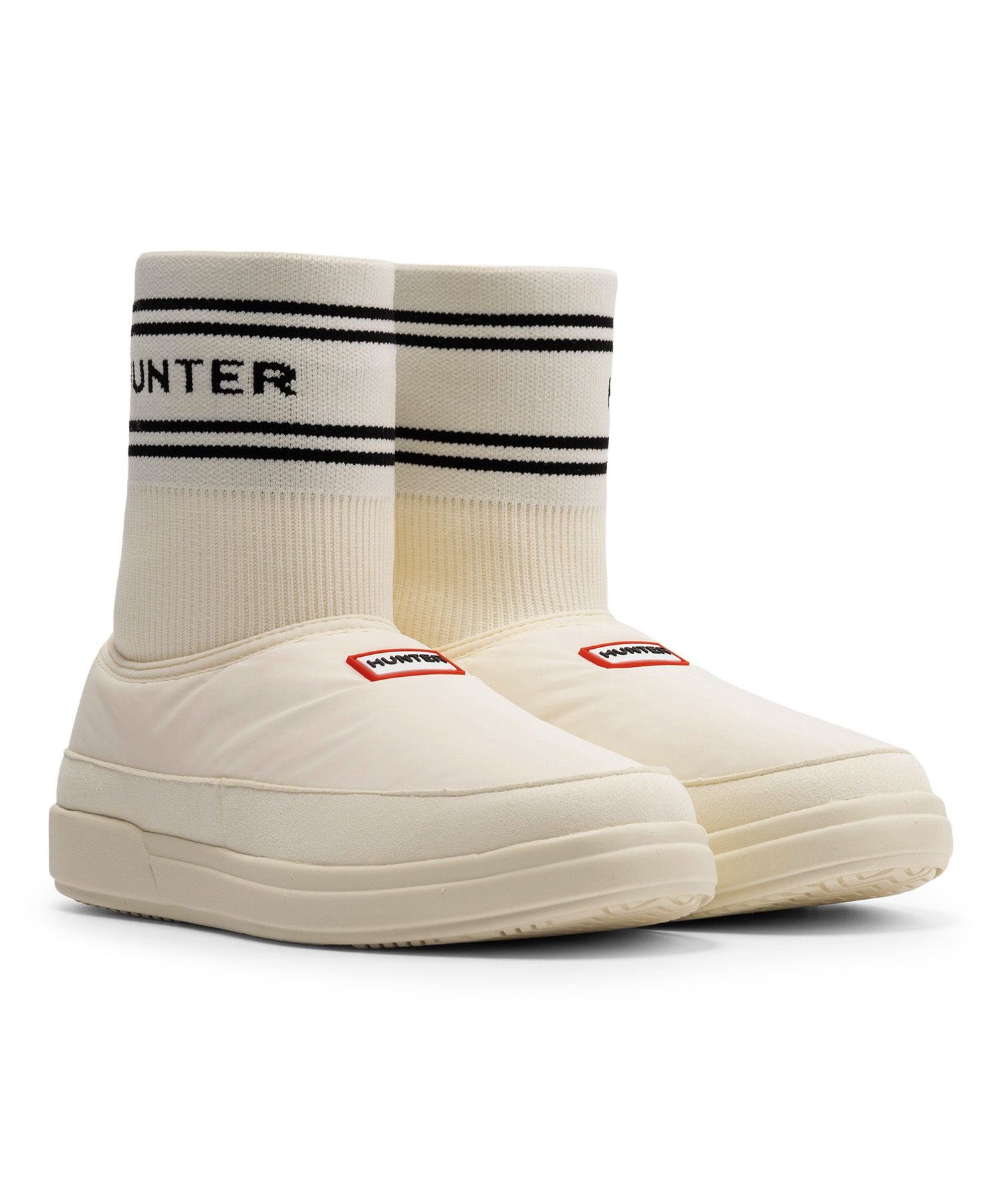 HUNTER ブラックラバーブーツ インナーソックス付き HUNTER インナーソックス | aoigram