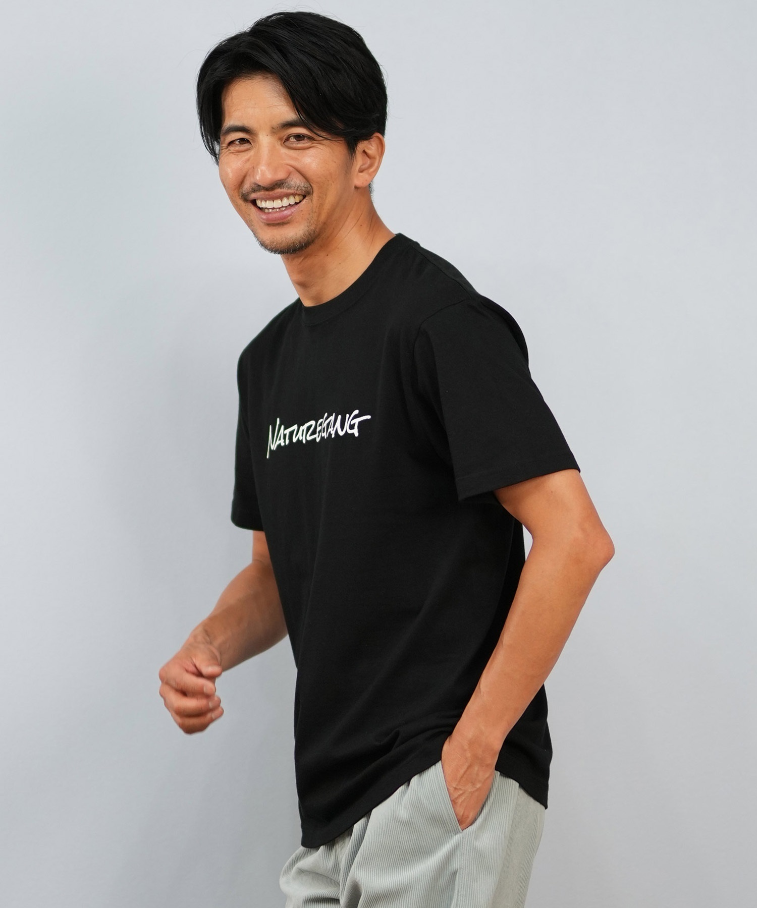 Nature Gang ネイチャーギャング 半袖 Tシャツ メンズ バックプリント