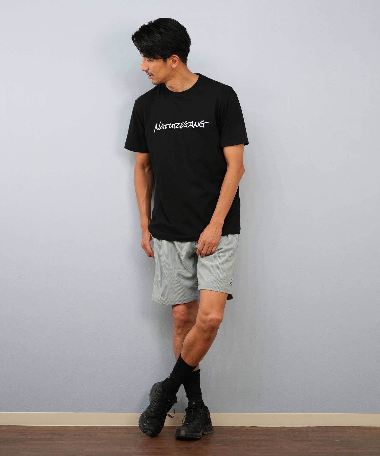 Nature Gang ネイチャーギャング 半袖 Tシャツ メンズ バックプリント