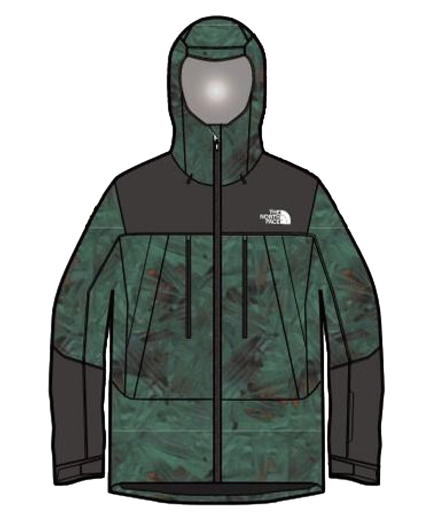 【早期購入/店頭受取対象外】THE NORTH FACE ノースフェイス スノーボード ウェア ジャケット ユニセックス SNOWBIRD TRICLIMATE NS62515 25-26モデル(FI-M)