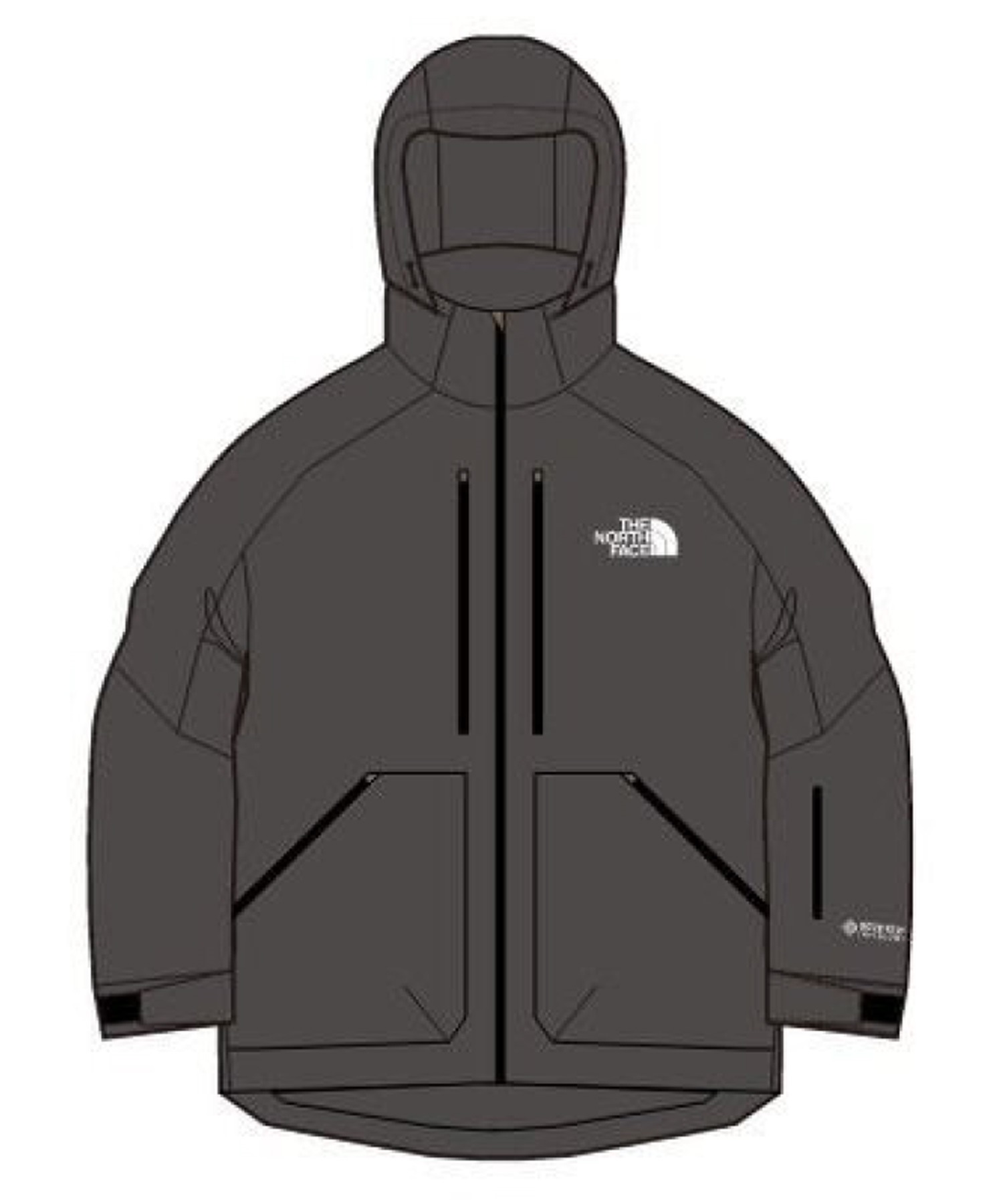 【早期購入/店頭受取対象外】THE NORTH FACE ノースフェイス スノーボード ウェア ジャケット ユニセックス LAYBACK RIDE JACKET NS62512 25-26モデル(AG-M)