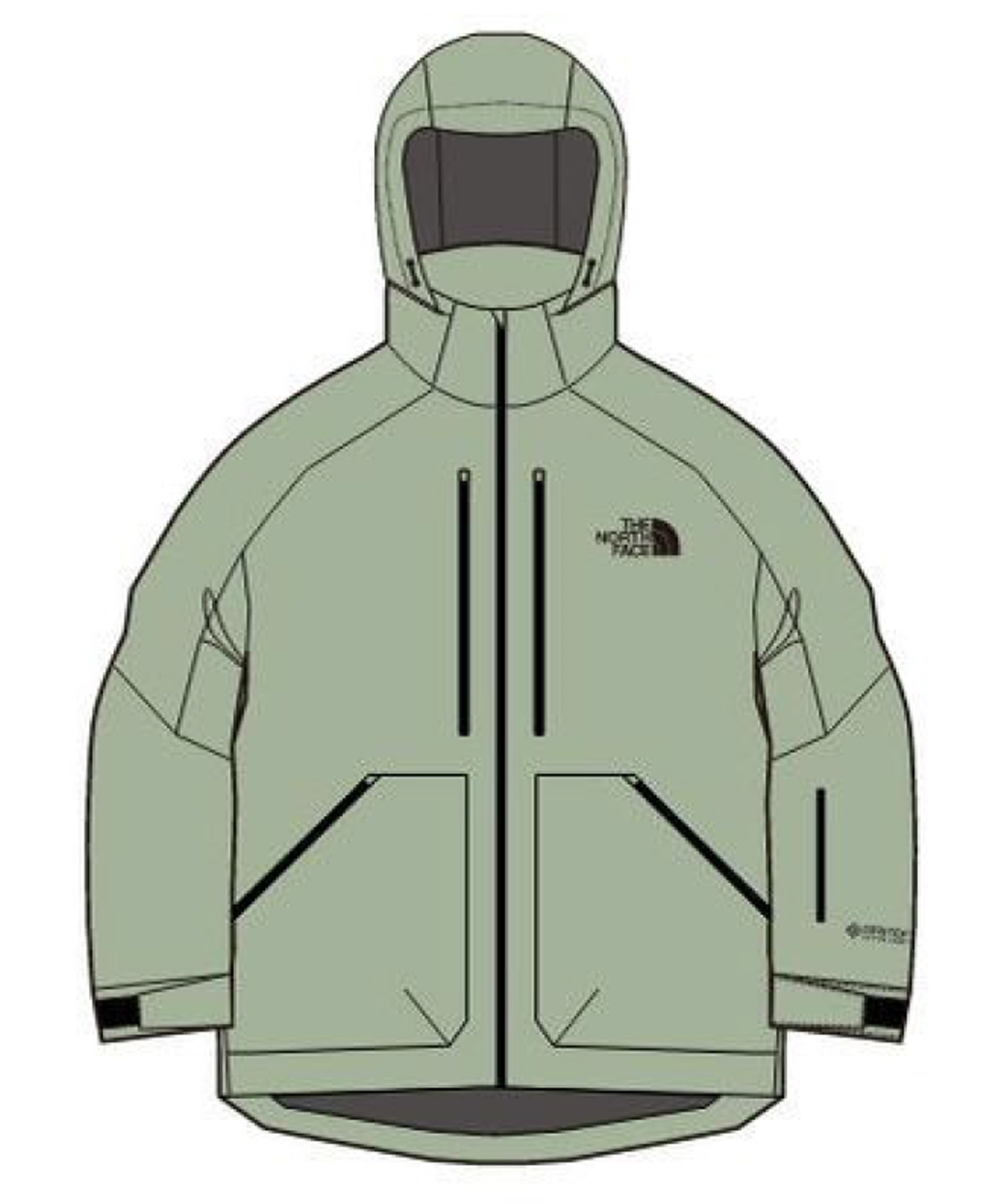 【早期購入/店頭受取対象外】THE NORTH FACE ノースフェイス スノーボード ウェア ジャケット ユニセックス LAYBACK RIDE JACKET NS62512 25-26モデル(AG-M)