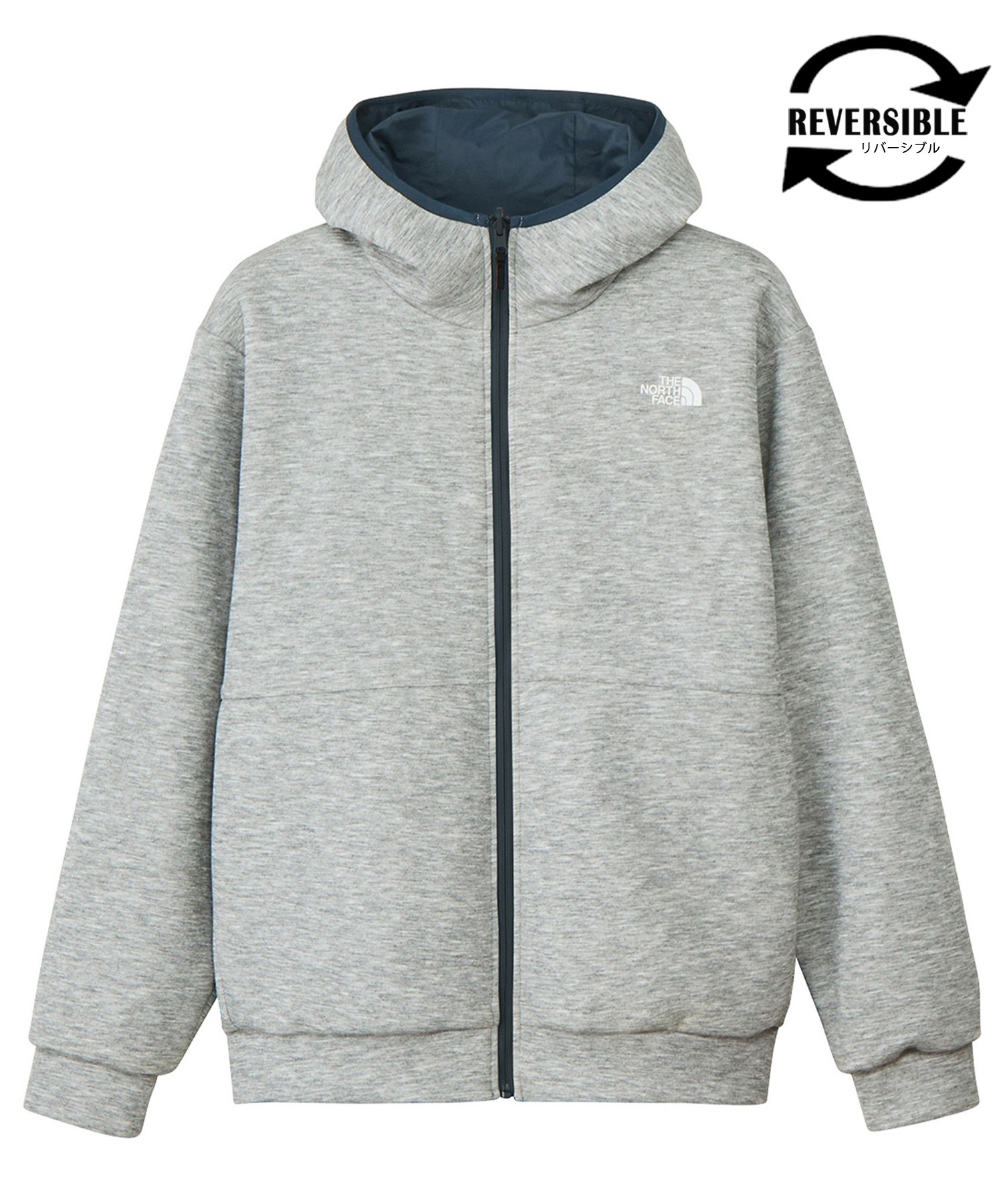 THE NORTH FACE ザ・ノース・フェイス マウンテンパーカー メンズ リバーシブル UVカット 防風 RV TECH AIR HD NT62580(GX-S)
