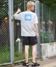 THE NORTH FACE ザ・ノース・フェイス 半袖 Tシャツ メンズ ショートスリーブバンダナスクエアロゴティー NT32446(W2-S)