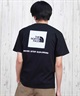 THE NORTH FACE ザ・ノース・フェイス 半袖 Tシャツ メンズ ショートスリーブバックスクエアーロゴティー NT32447(W2-S)