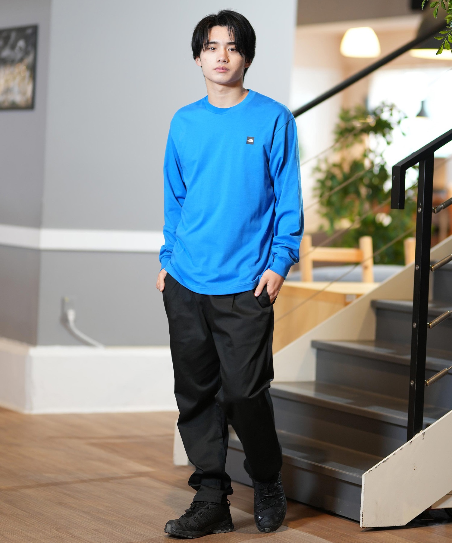 THE NORTH FACE ザ・ノース・フェイス 長袖 Tシャツ メンズ ロン