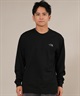 THE NORTH FACE ザ・ノース・フェイス 長袖 Tシャツ ロンT メンズ ロゴ ロングスリーブバックスクエアロゴティー NT32442(KK-S)