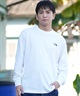 THE NORTH FACE ザ・ノース・フェイス 長袖 Tシャツ ロンT メンズ ロゴ ロングスリーブバックスクエアロゴティー NT32442(KK-S)