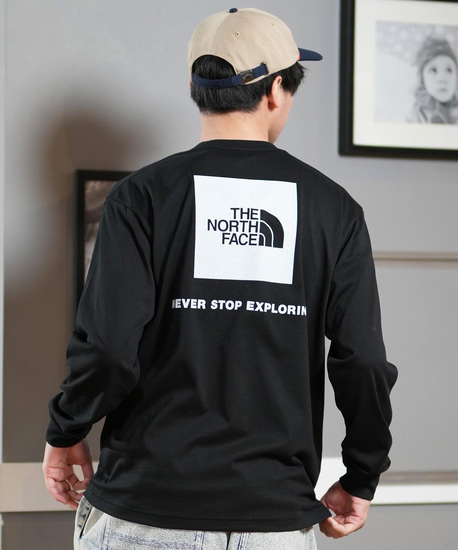 THE NORTH FACE ザ・ノース・フェイス 長袖 Tシャツ メンズ ロン