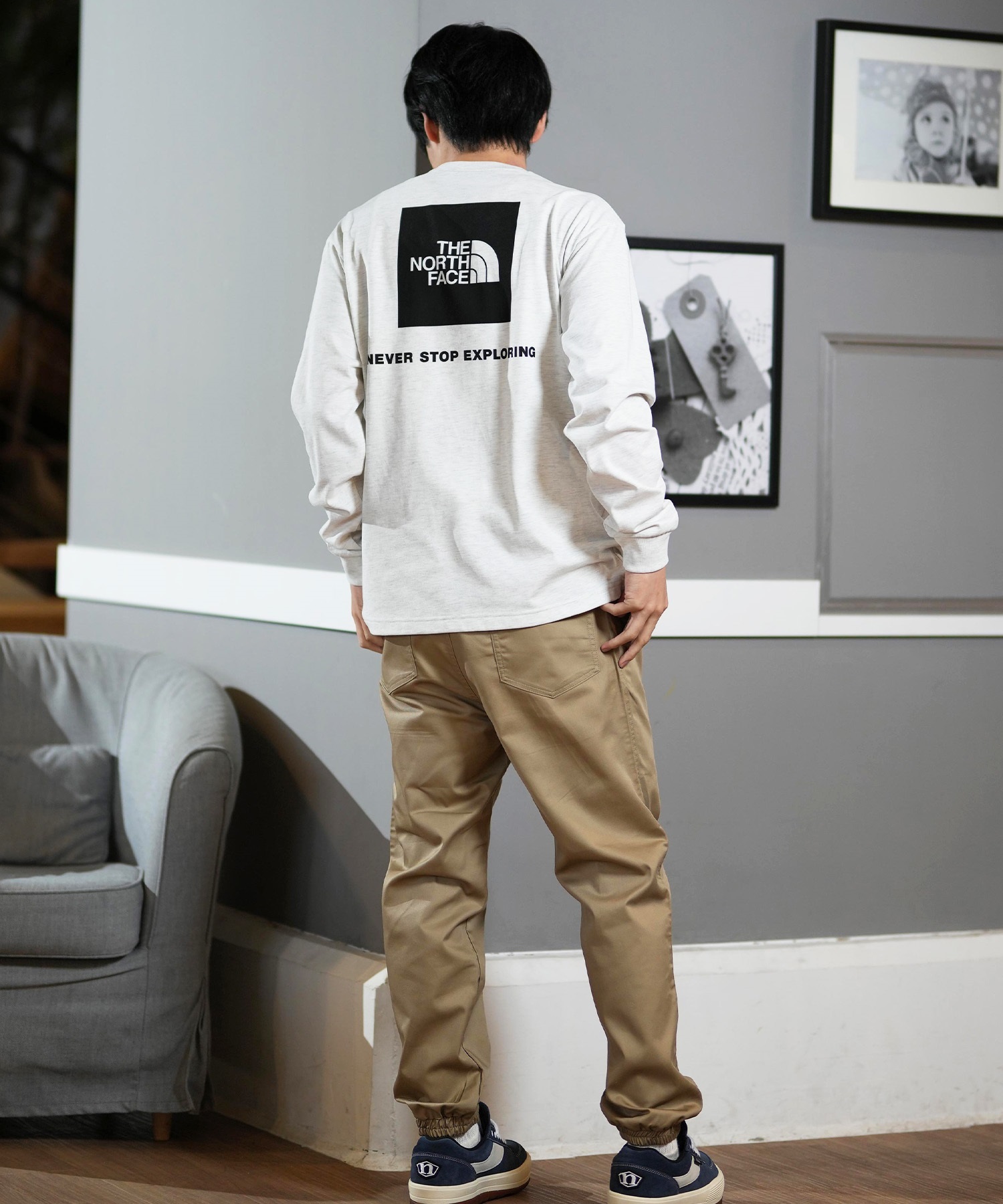 THE NORTH FACE ザ・ノース・フェイス 長袖 Tシャツ メンズ ロン