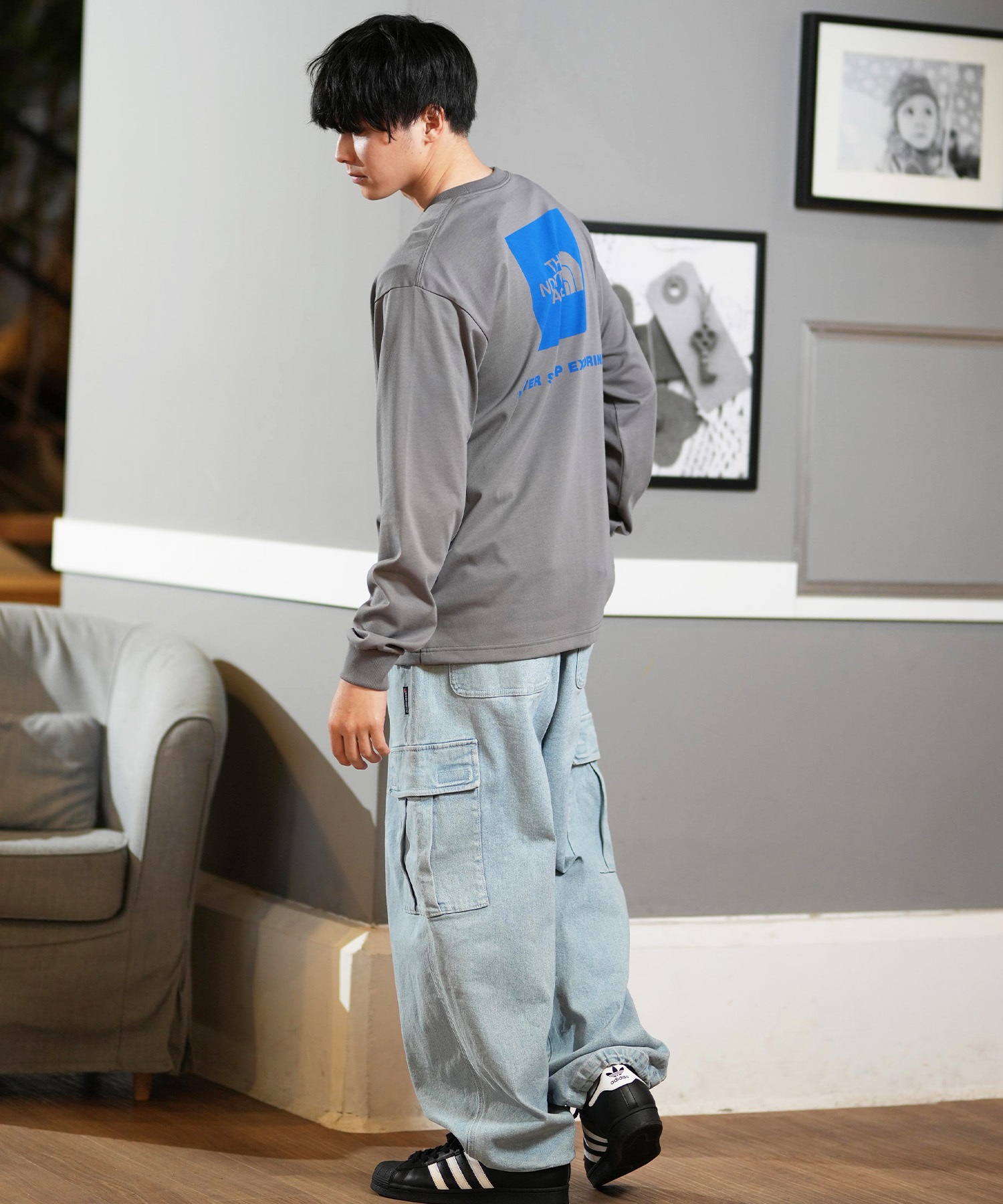 THE NORTH FACE ザ・ノース・フェイス 長袖 Tシャツ メンズ ロン