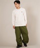 THE NORTH FACE ザ・ノース・フェイス 長袖 Tシャツ ロンT メンズ ワンポイント ロゴ 速乾 LS FD NUPTSE CTN T  NT62531(W-M)