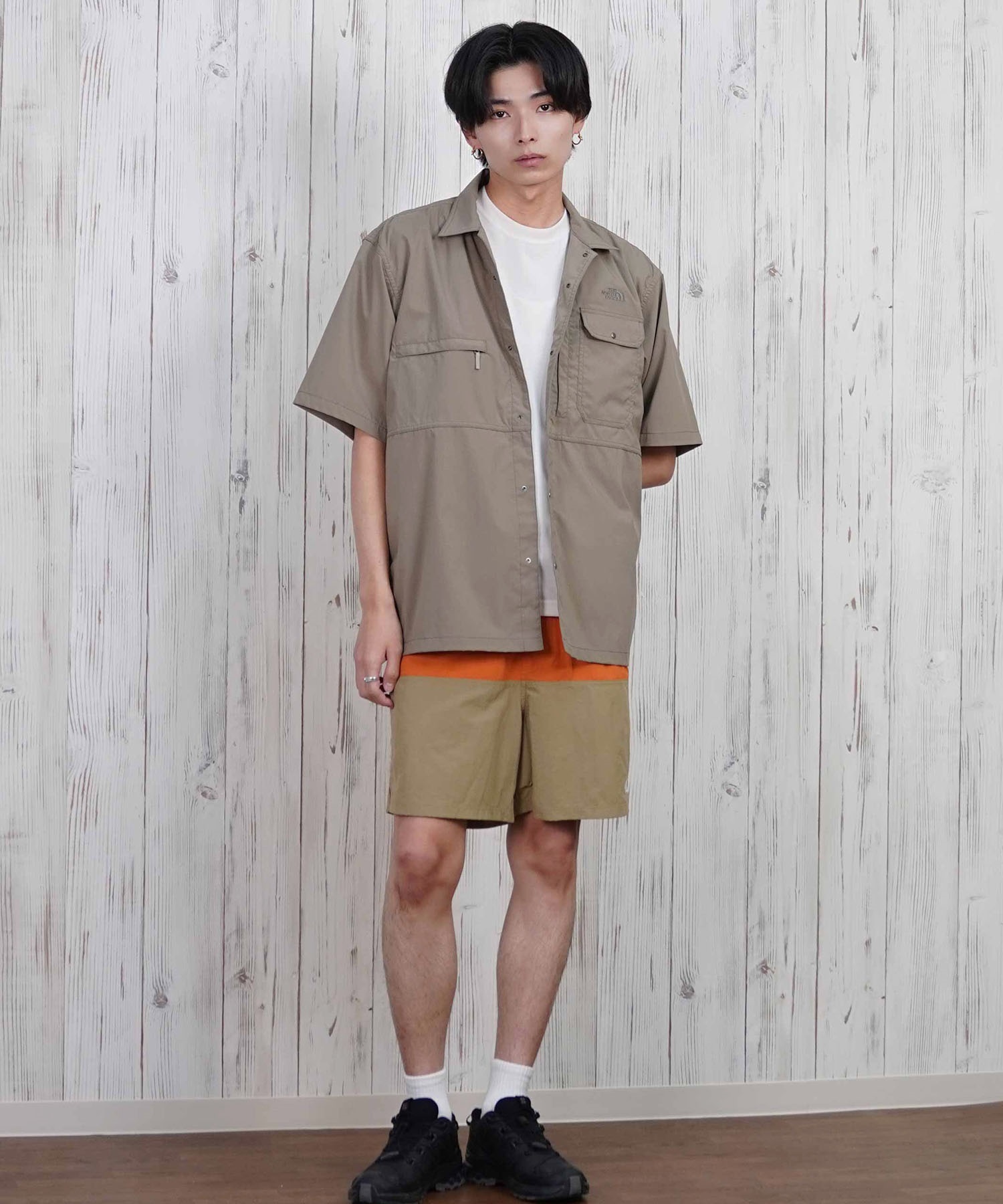 【新品未使用】ノースフェイス　ショートスリーブ　トリップフィールドシャツ THE NORTH FACE ザ・ノース・フェイス ノースフェイス ショート