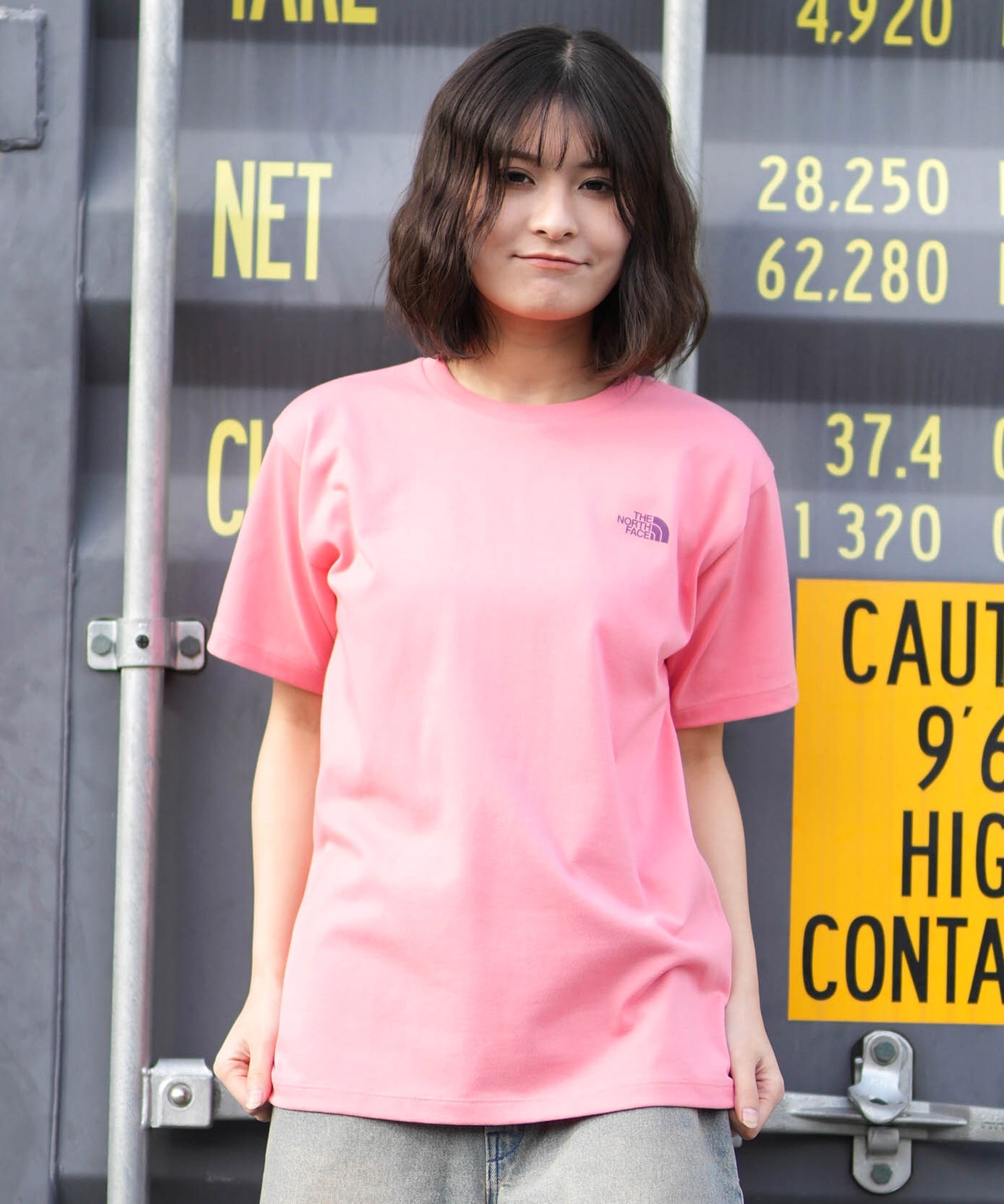 THE NORTH FACE ザ・ノース・フェイス 半袖 Tシャツ レディース バックプリント ショートスリーブバックスクエアロゴティー NTW32447(W2-S)