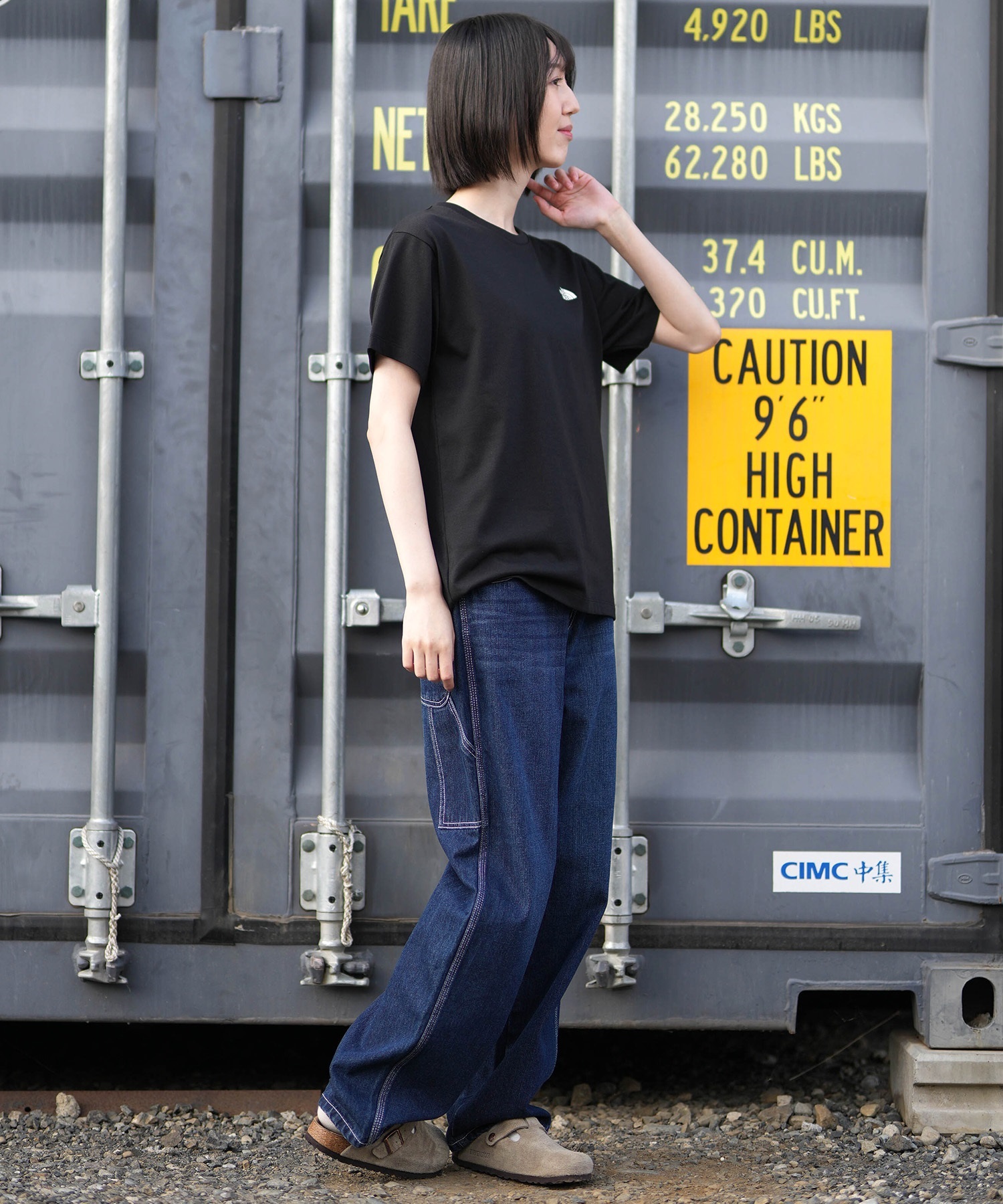 THE NORTH FACE ザ・ノース・フェイス 半袖 Tシャツ レディース バックプリント ショートスリーブバックスクエアロゴティー NTW32447(W2-S)