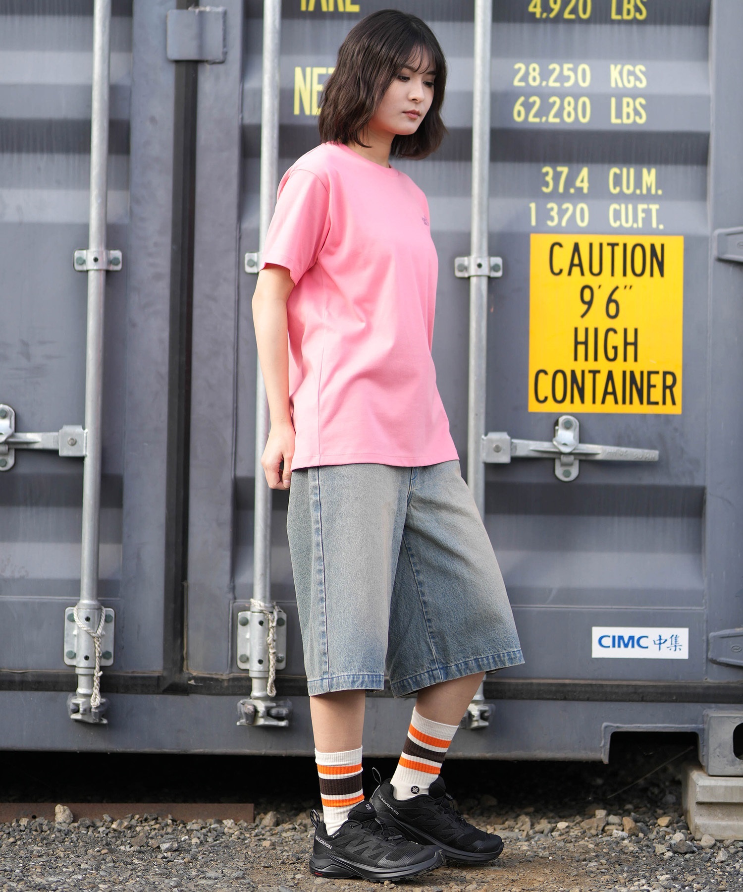 THE NORTH FACE ザ・ノース・フェイス 半袖 Tシャツ レディース バックプリント ショートスリーブバックスクエアロゴティー NTW32447(W2-S)