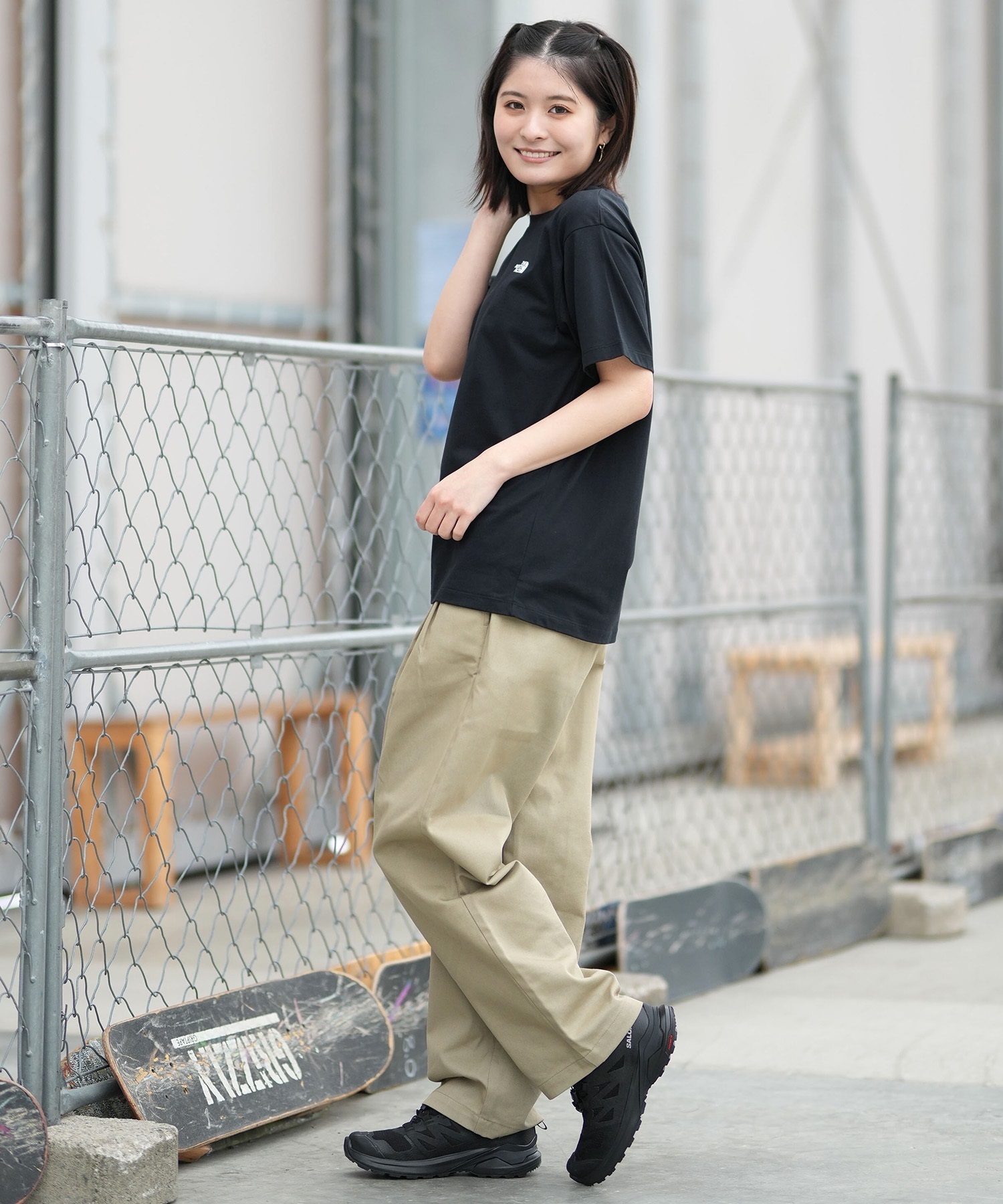SALSATION ニューコレクション　コットンブラ THE NORTH FACE ザ・ノース・フェイス 半袖 Tシャツ レディース