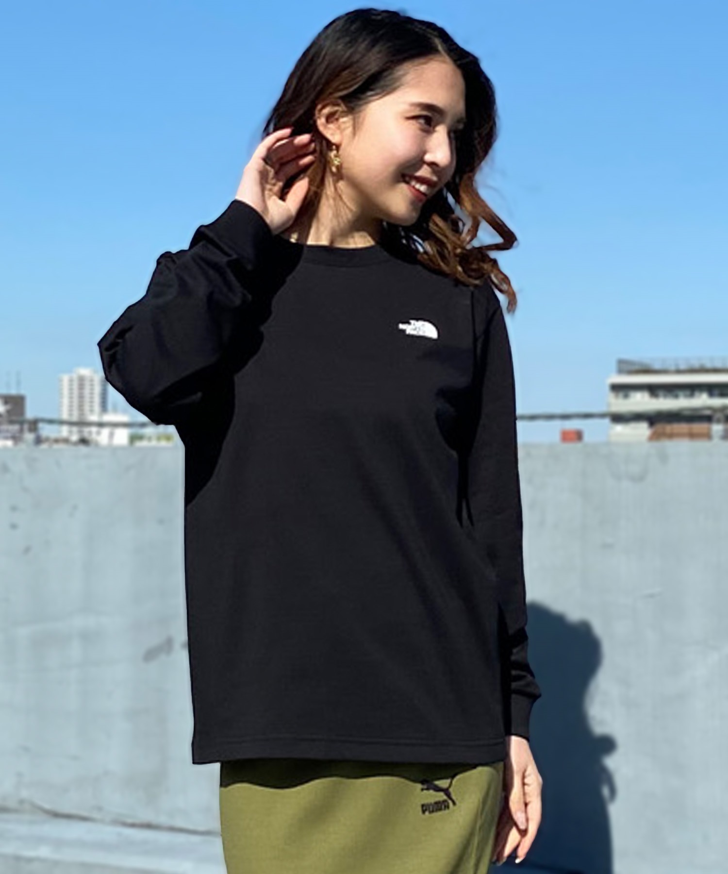 THE NORTH FACE ザ・ノース・フェイス 長袖 Tシャツ レディース ロンT