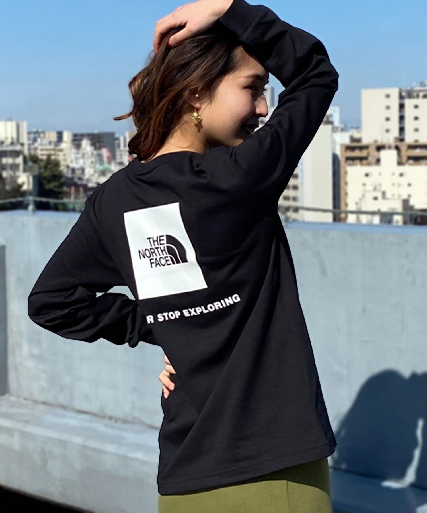 THE NORTH FACE ザ・ノース・フェイス 長袖 Tシャツ レディース ロンT