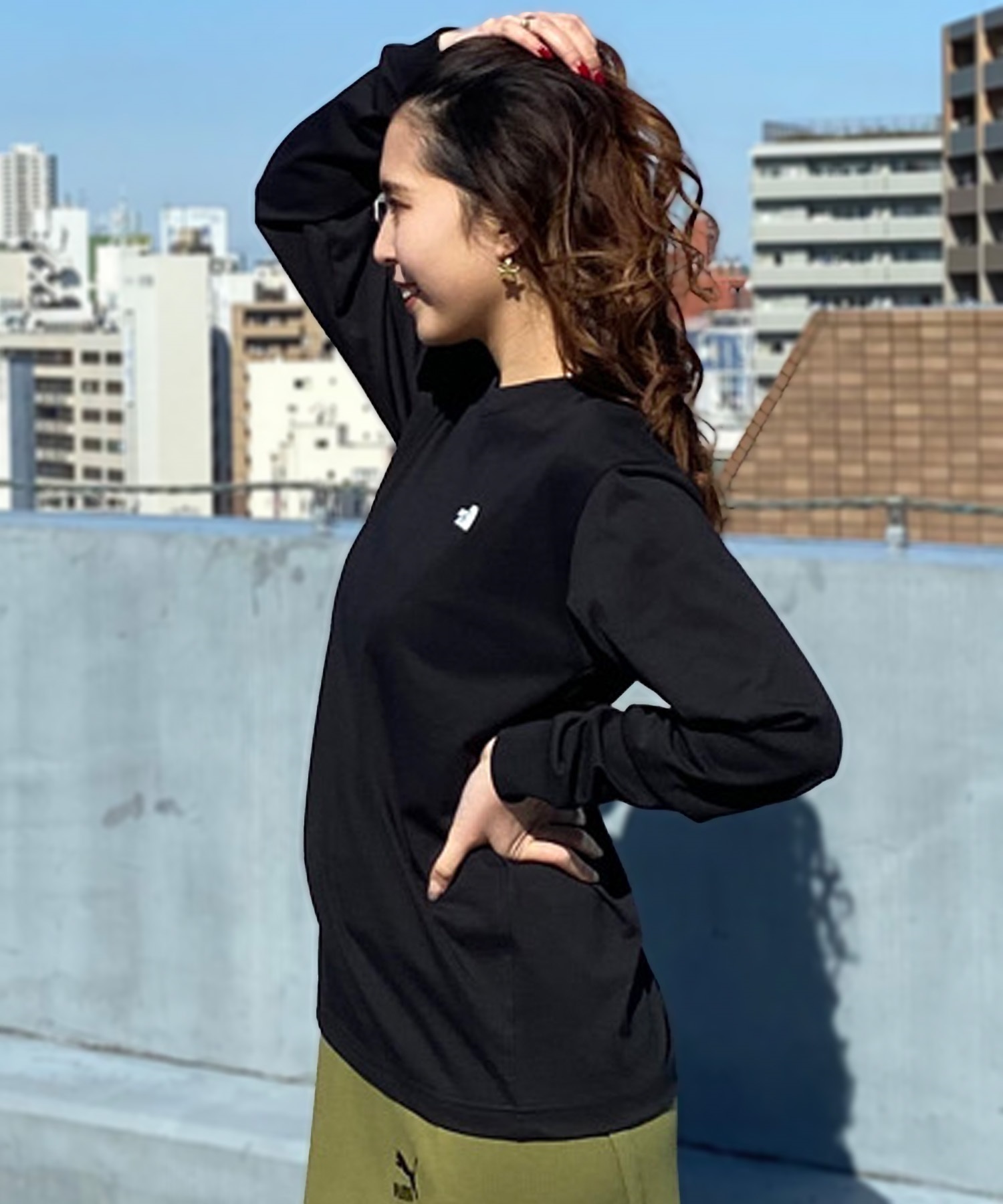 THE NORTH FACE ザ・ノース・フェイス 長袖 Tシャツ レディース ロンT