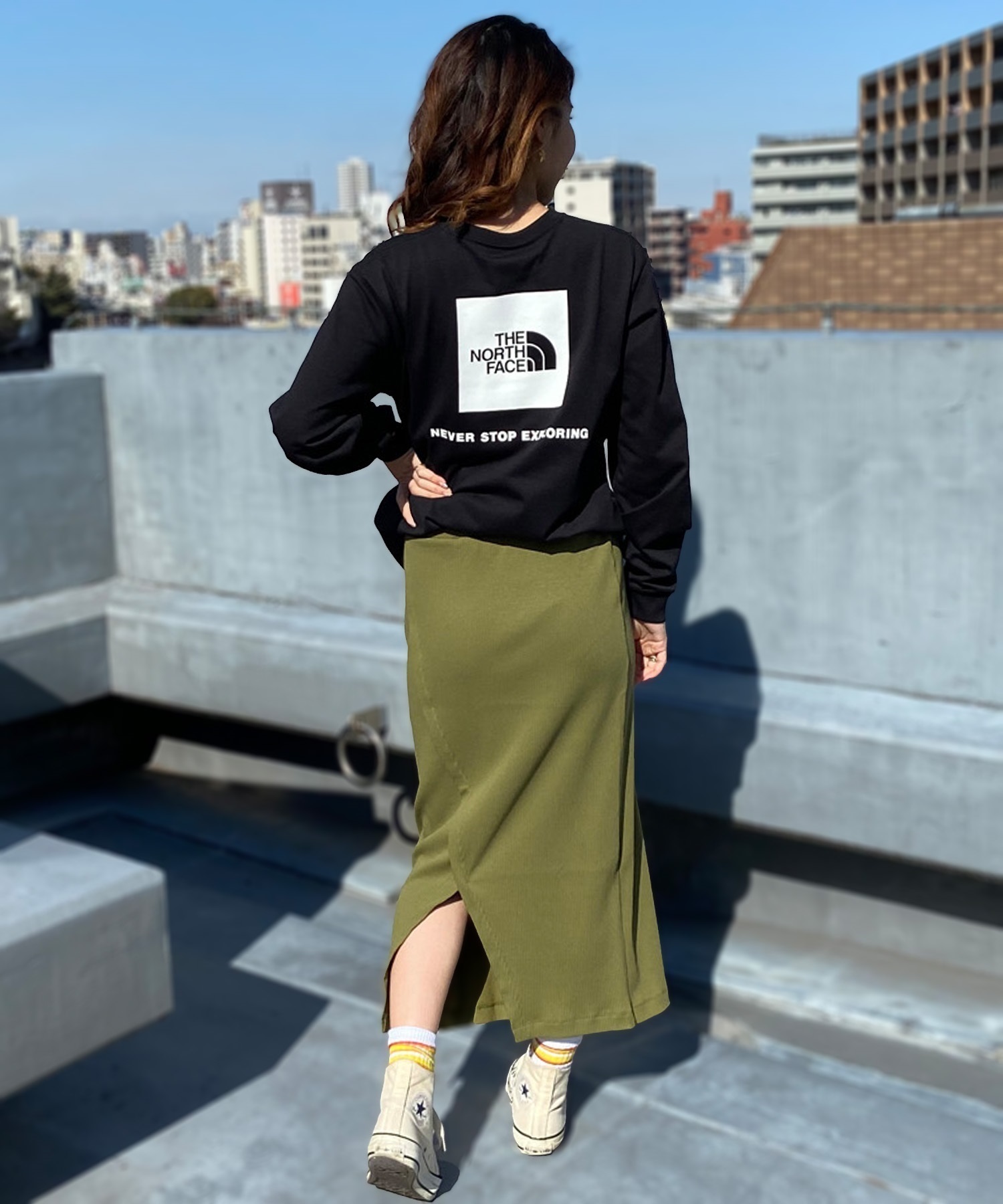 THE NORTH FACE ザ・ノース・フェイス 長袖 Tシャツ レディース ロンT