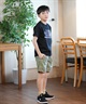 THE NORTH FACE ザ・ノース・フェイス Tシャツ キッズ 半袖 UVカット ショートスリーブカモロゴティー NTJ32359(WW-130cm)