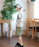 THE NORTH FACE ザ・ノース・フェイス Tシャツ キッズ 半袖 UVカット ショートスリーブカモロゴティー NTJ32359(WW-130cm)