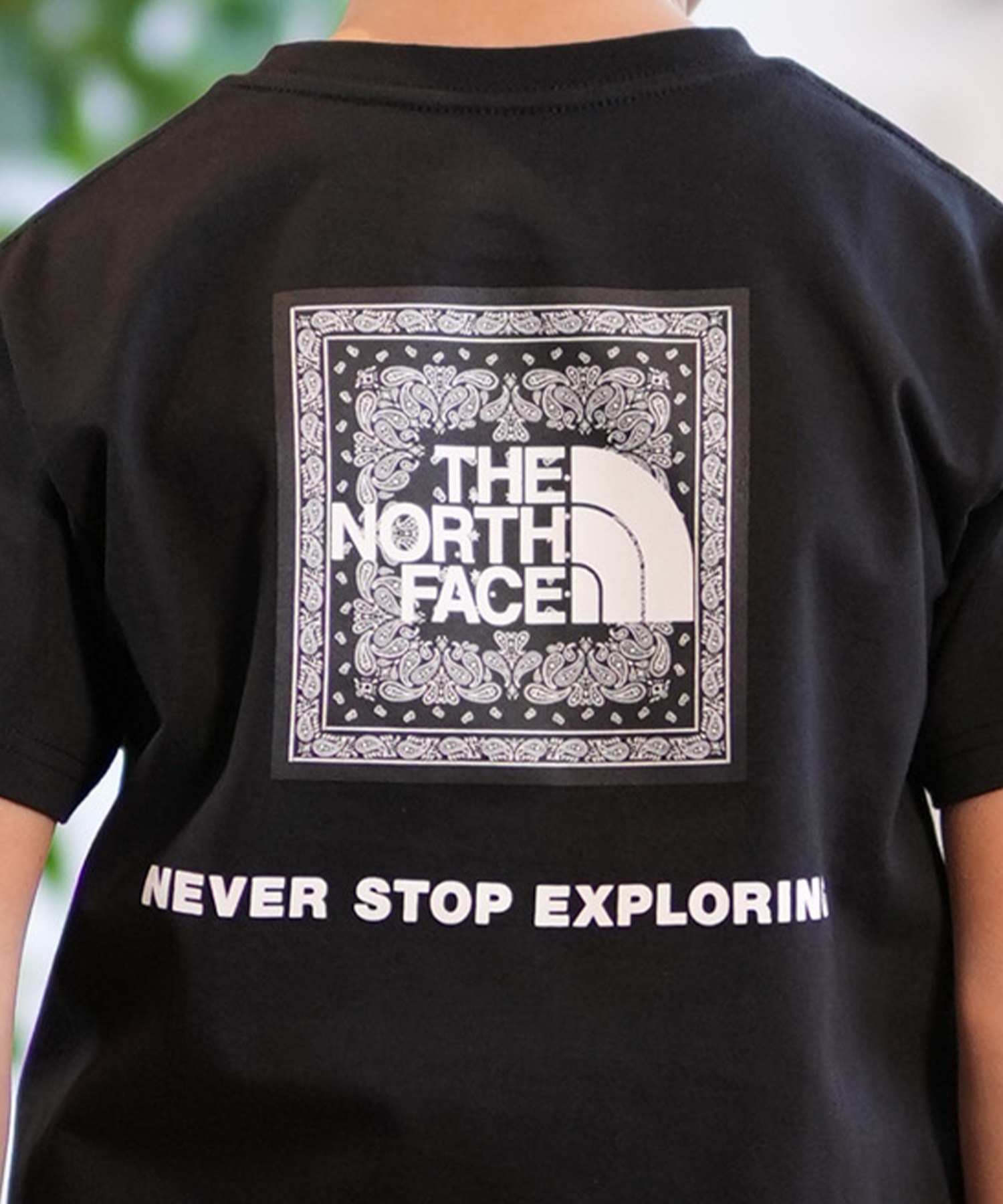 Share Spirit ♡ノースリーブ ユニオンジャック柄♡size36 THE NORTH FACE ザ・ノース・フェイス キッズ 半袖 Tシャツ バック