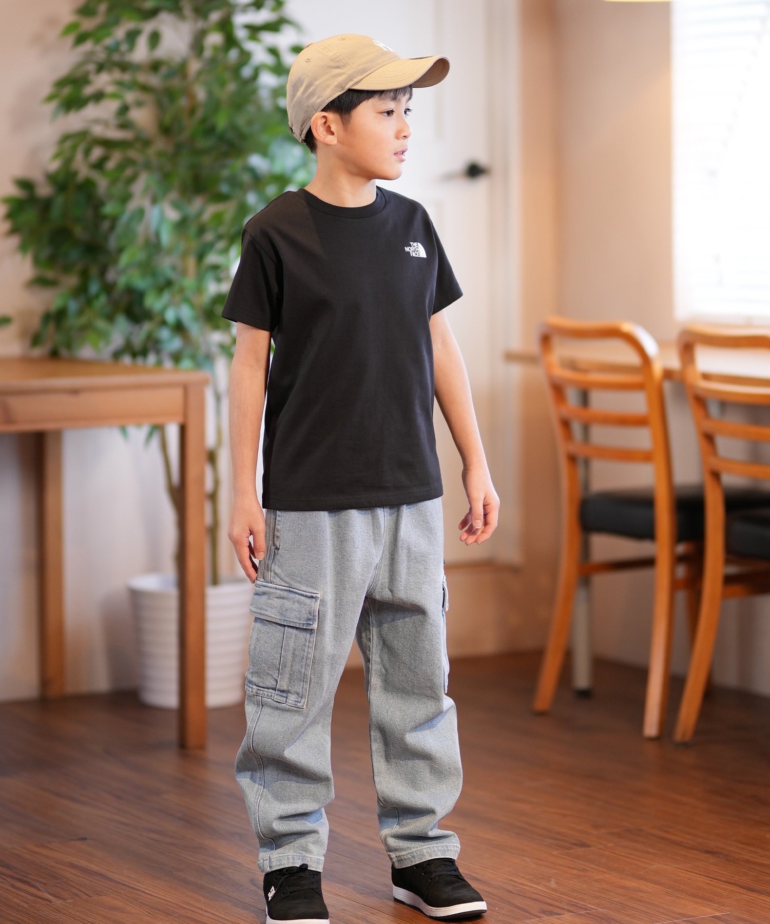 THE NORTH FACE ザ・ノース・フェイス キッズ 半袖 Tシャツ バック