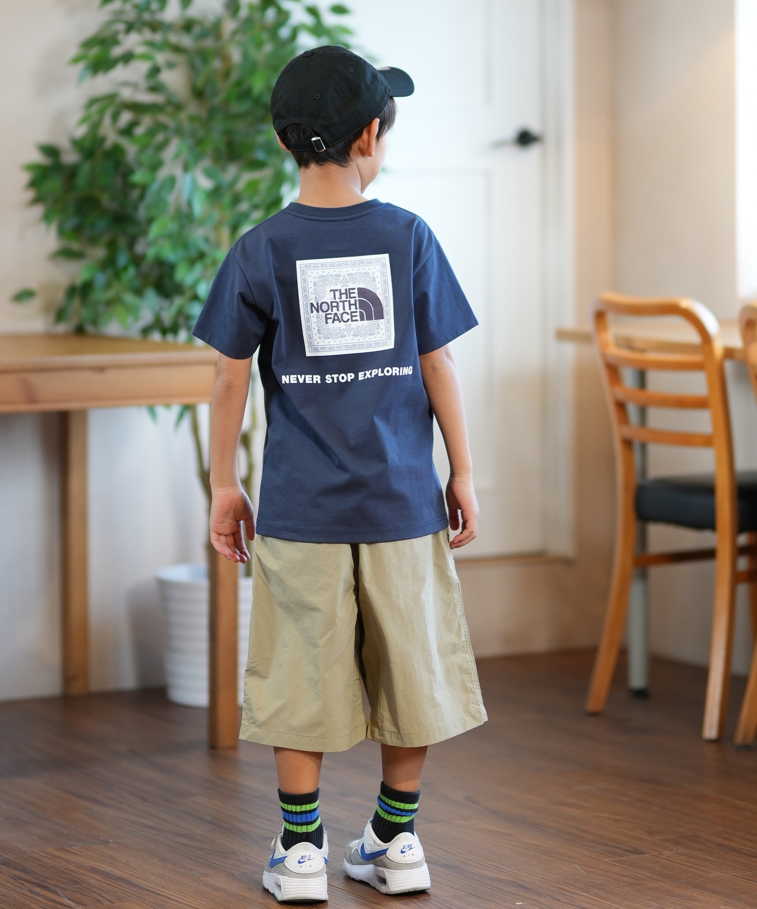 THE NORTH FACE ザ・ノース・フェイス キッズ 半袖 Tシャツ バック 