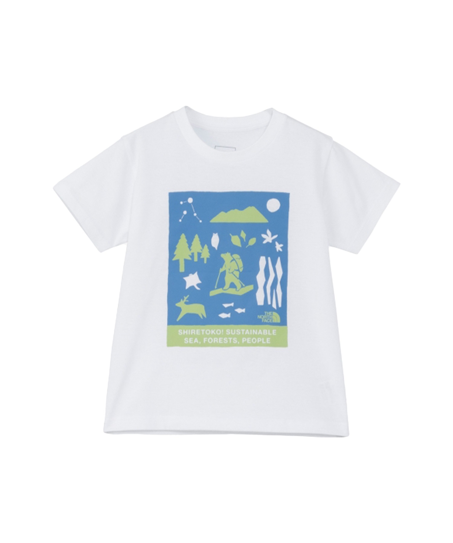 THE NORTH FACE ザ・ノース・フェイス キッズ 半袖 Tシャツ 知床