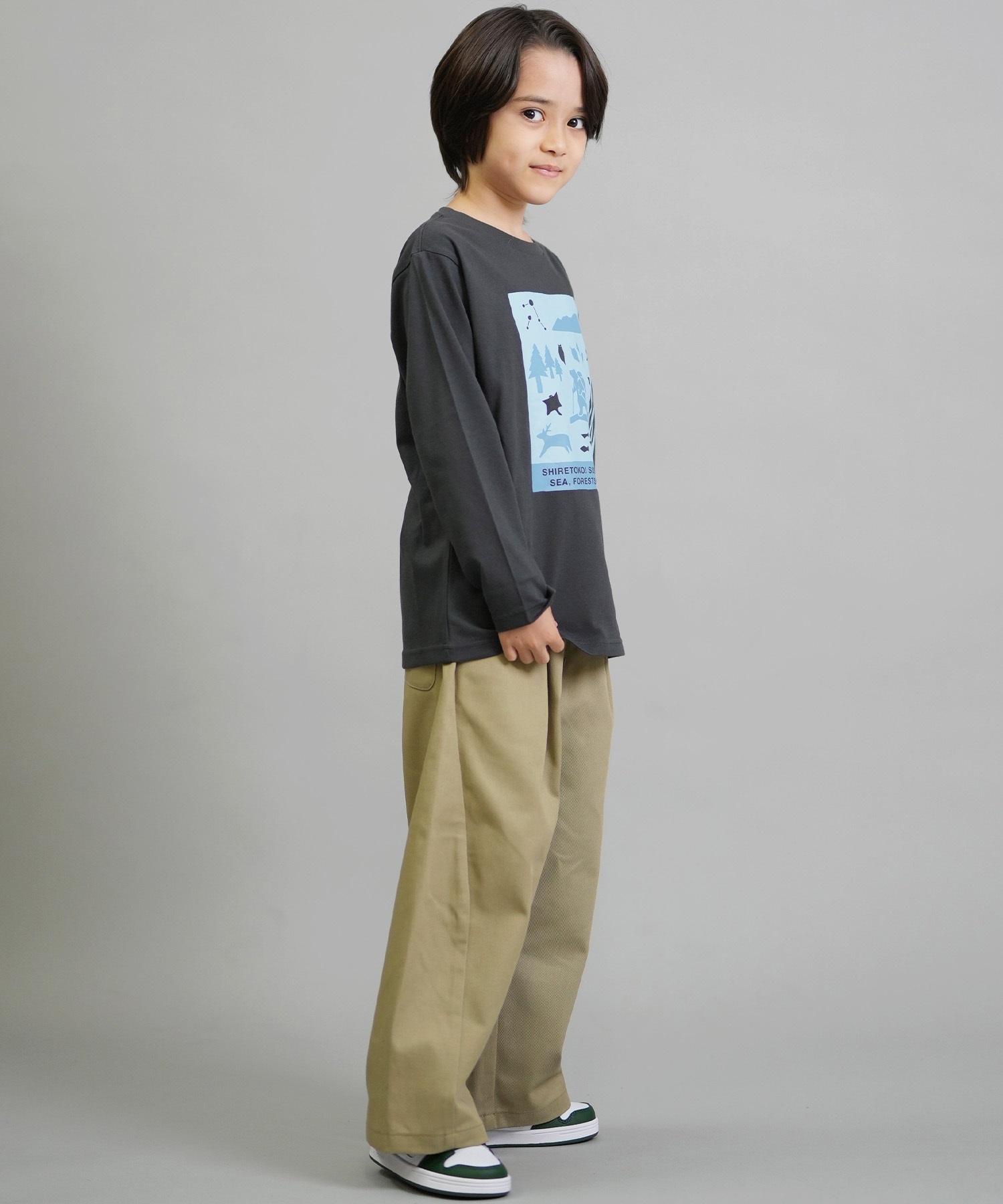 THE NORTH FACE ザ・ノース・フェイス 長袖 Tシャツ ロンT キッズ