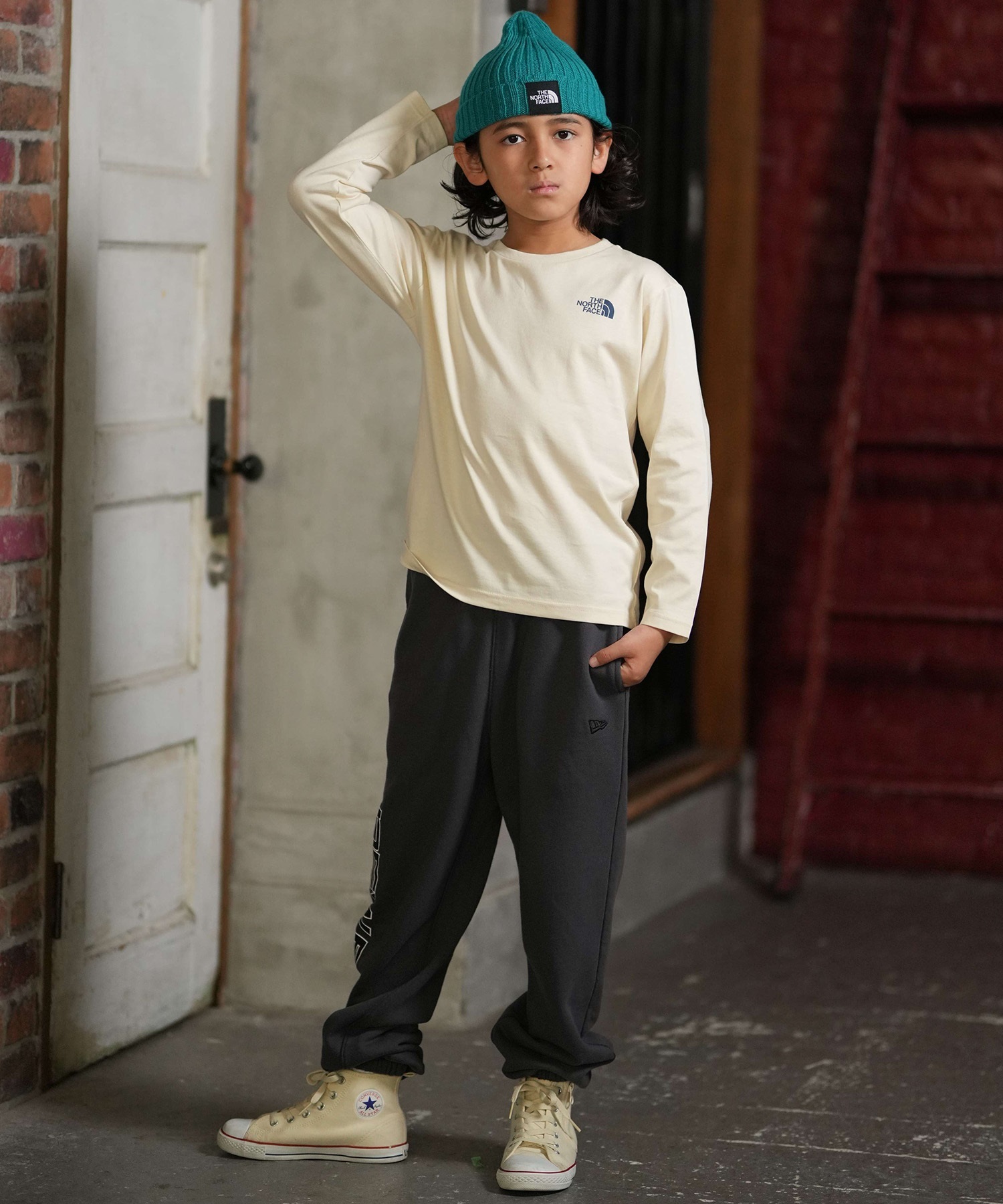 THE NORTH FACE ザ・ノース・フェイス 長袖 Tシャツ ロンT キッズ