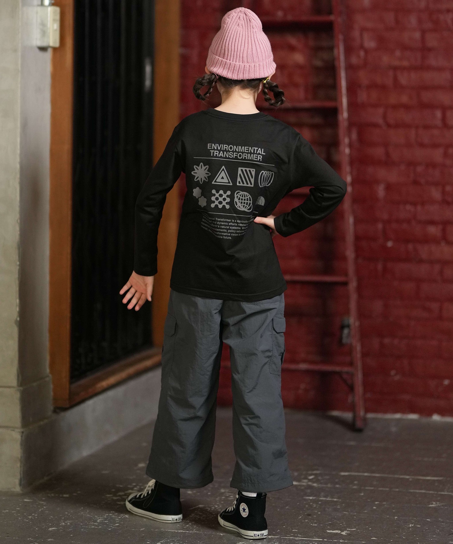 THE NORTH FACE ザ・ノース・フェイス 長袖 Tシャツ ロンT キッズ