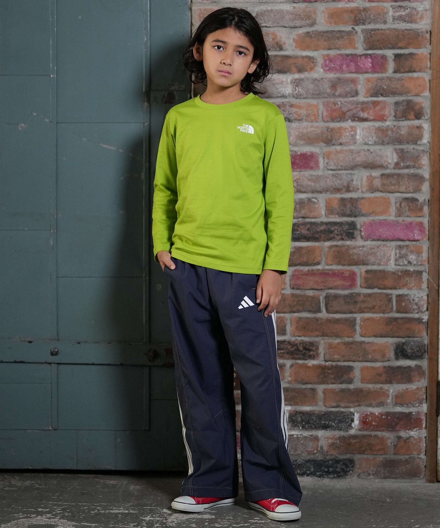 THE NORTH FACE ザ・ノース・フェイス 長袖 Tシャツ ロンT キッズ