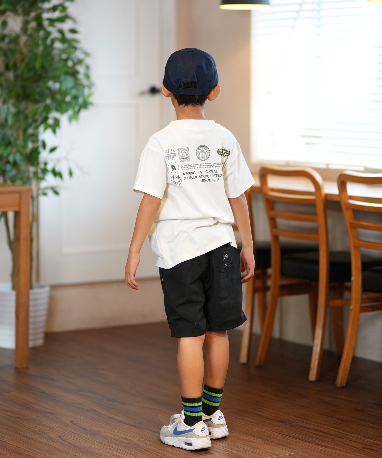 THE NORTH FACE ザ・ノース・フェイス 水着 ラッシュガード 半袖 Tシャツ キッズ ジュニア 子供 水陸両用 UVカット NTJ12563(WD-130cm)