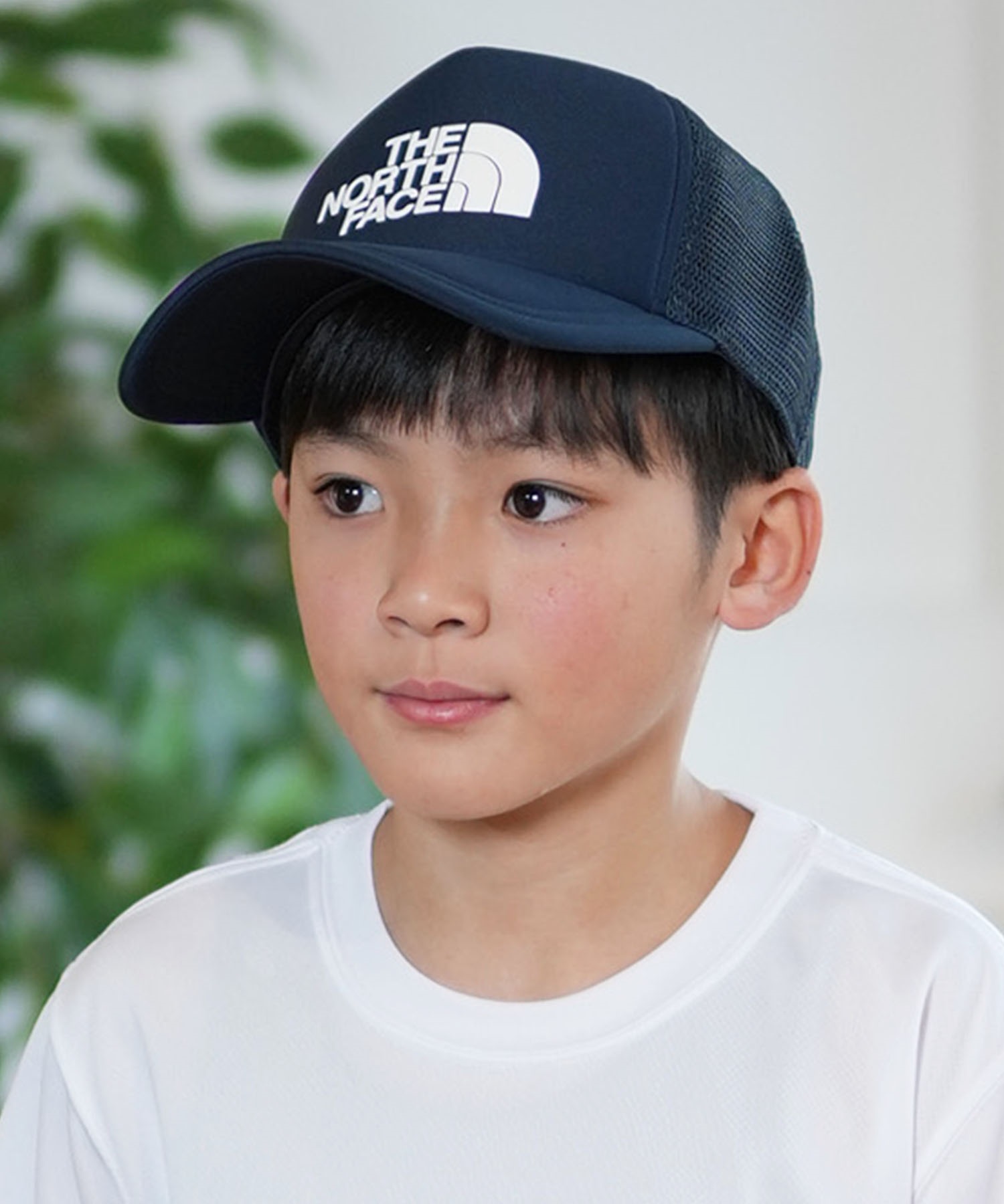 THE NORTH FACE ザ・ノース・フェイス キッズ キャップ 帽子 LOGO MESH CAP ロゴメッシュキャップ NNJ02409(CK-M)