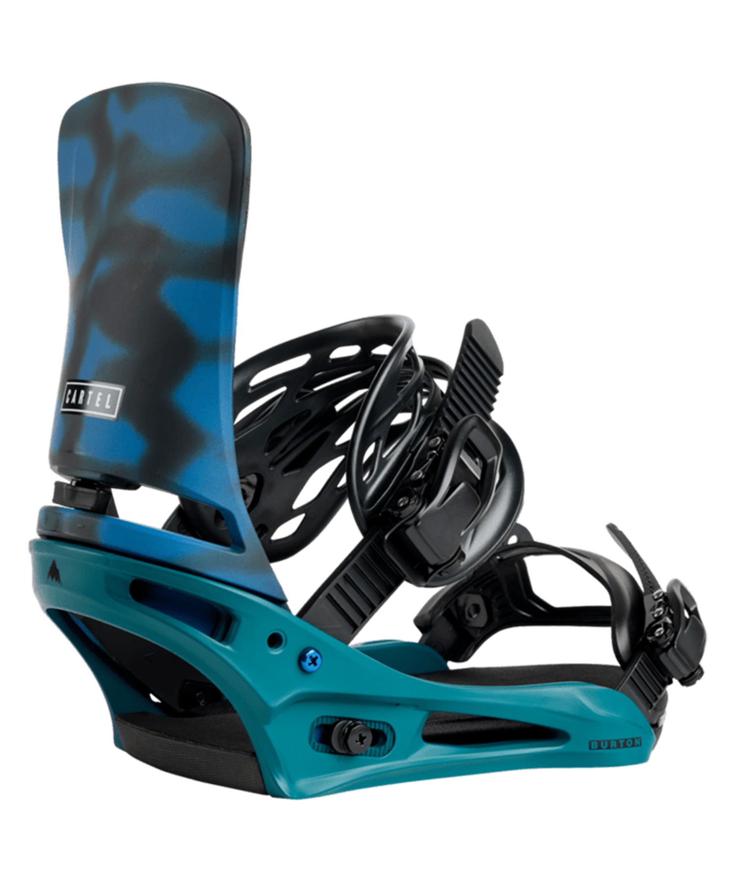 BURTON バートン Cartel スノーボード バインディング ビンディング メンズ ムラサキスポーツ 25-26モデル MM E16 【2526】(EVERGREENSHATTER-M)