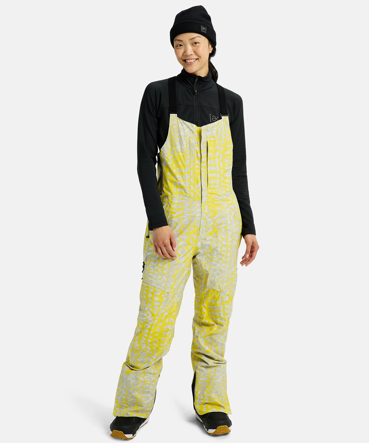 BURTON バートン エーケー [ak] Kimmy GORE-TEX 2L Bib Pants ビブパンツ スノーボード ウェア パンツ レディース 25-26モデル 【2526】(ATOMICSHATTER-XXS)