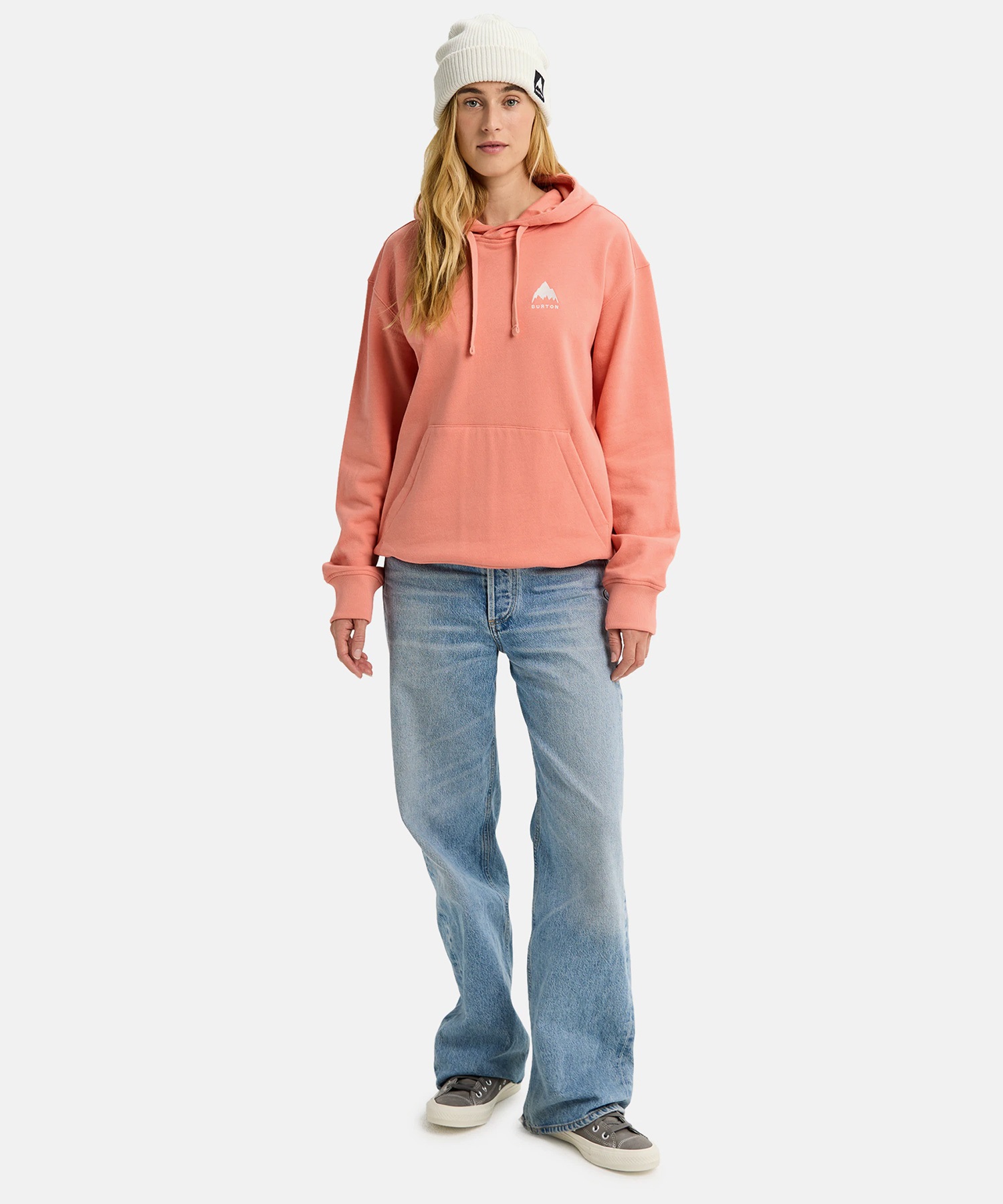 BURTON バートン Mountain Pullover Hoodie スノーボード ウェア インナー ユニセックス フーディー パーカー 25-26モデル 【2526】(TRUEBLACK-XXS)