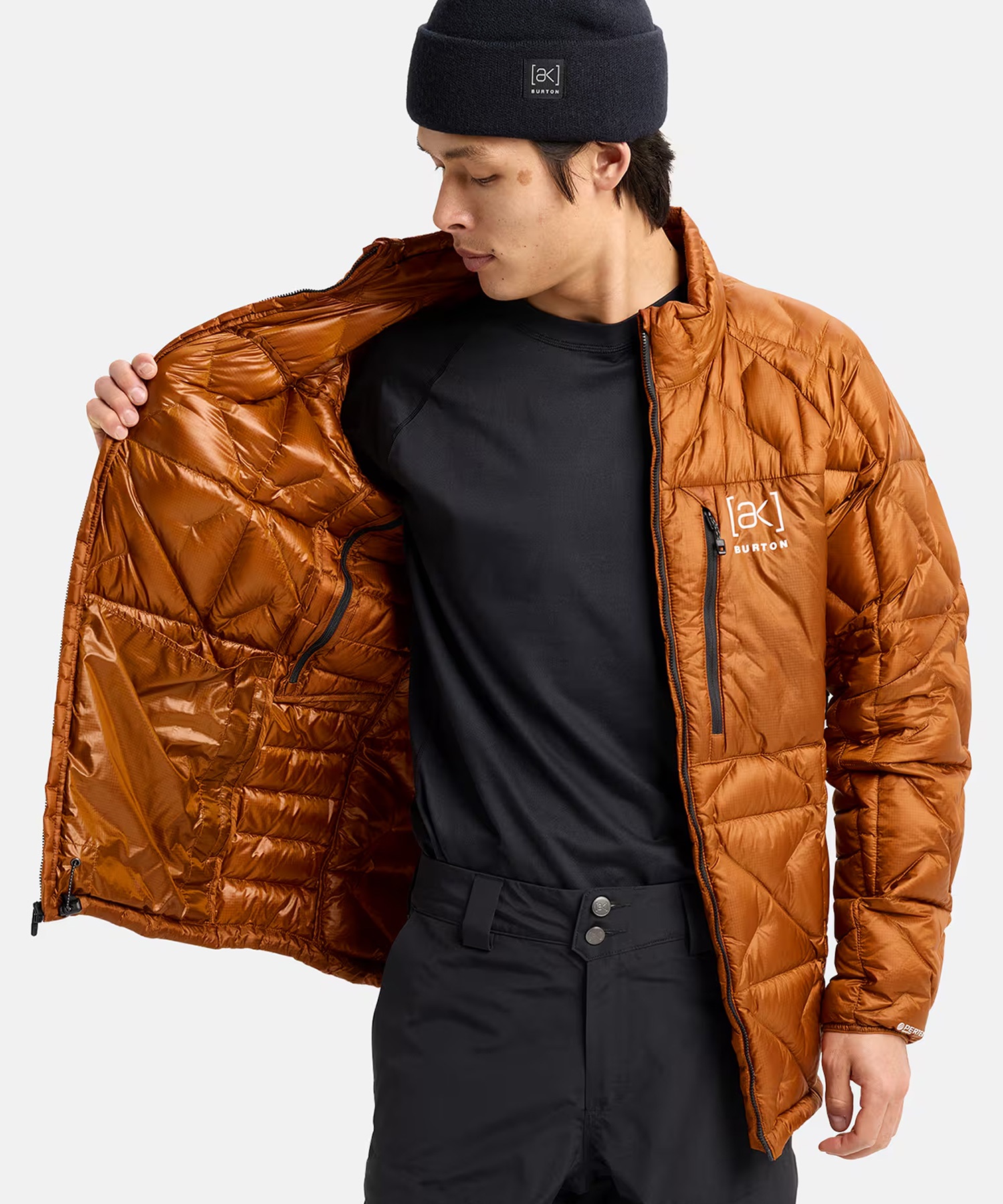 BURTON バートン エーケー Men's [ak] Baker Down Jacket スノーボード ウェア インナー メンズ 25-26モデル MM I26 【2526】(CHESTNUTBROWN-XXS)