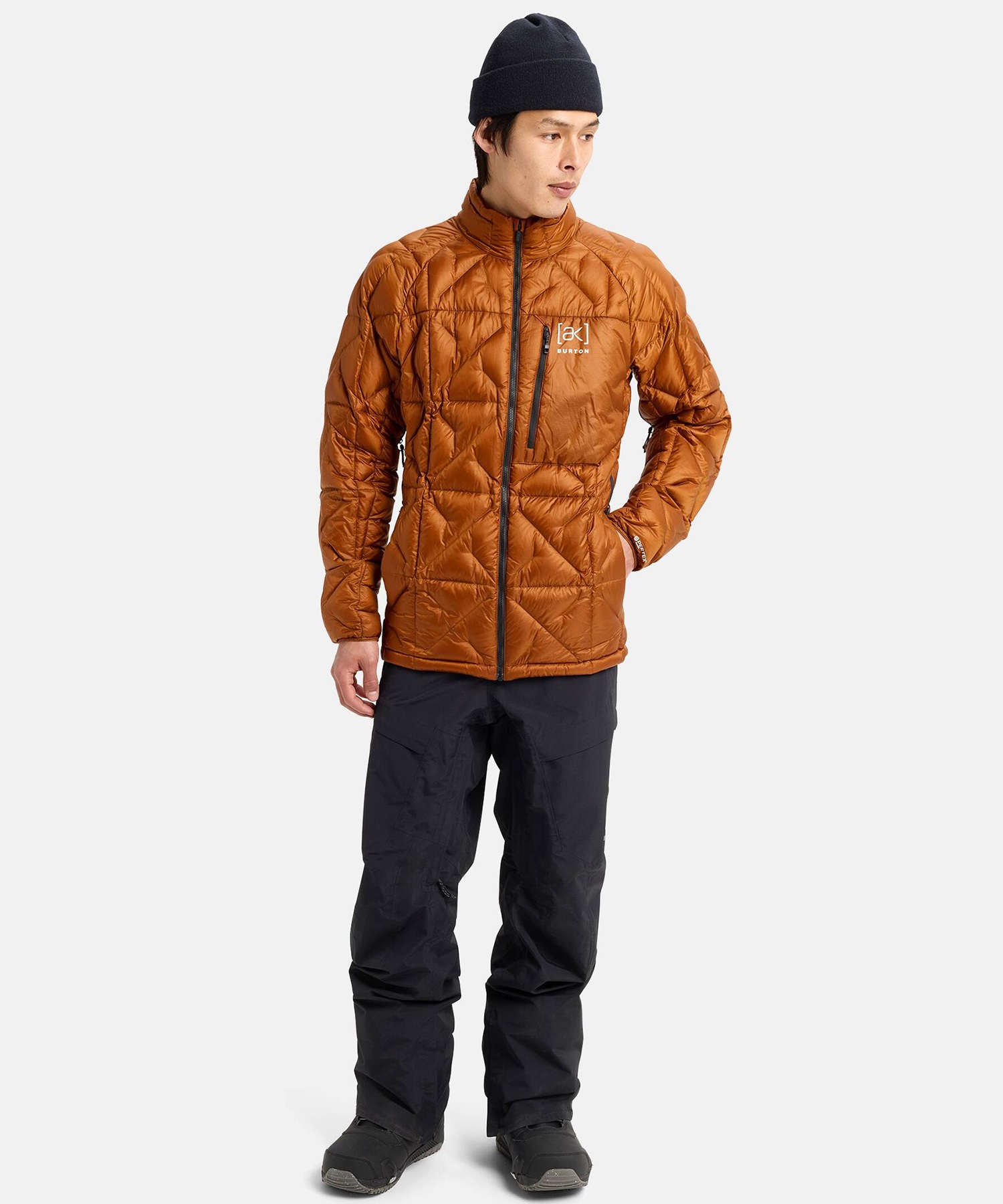 BURTON バートン エーケー Men's [ak] Baker Down Jacket スノーボード ウェア インナー メンズ 25-26モデル MM I26 【2526】(CHESTNUTBROWN-XXS)