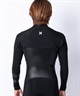 HURLEY ハーレー ロングチェストジップ エーディーマックス JCV2506 ウェットスーツ セミドライ メンズ(BLK-M)