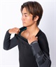 HURLEY ハーレー アドバンテージプラス MZLSAD25 ウェットスーツ ロンスプ メンズ(BLACK-M)
