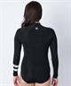 HURLEY ハーレー アドバンテージ プラス MZLSAD25 ウェットスーツ ロンスプ レディース(BLACK-M)