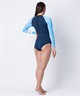 HURLEY ハーレー サーフスーツ GZLSSS25 ウェットスーツ ロンスプ レディース(GY/BL-M)