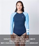 HURLEY ハーレー サーフスーツ GZLSSS25 ウェットスーツ ロンスプ レディース(GY/BL-M)